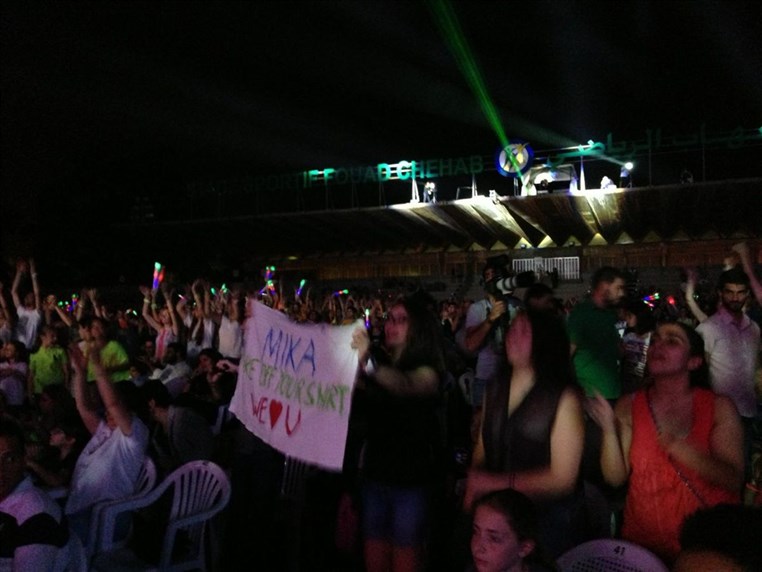 Mika in Jounieh Festival